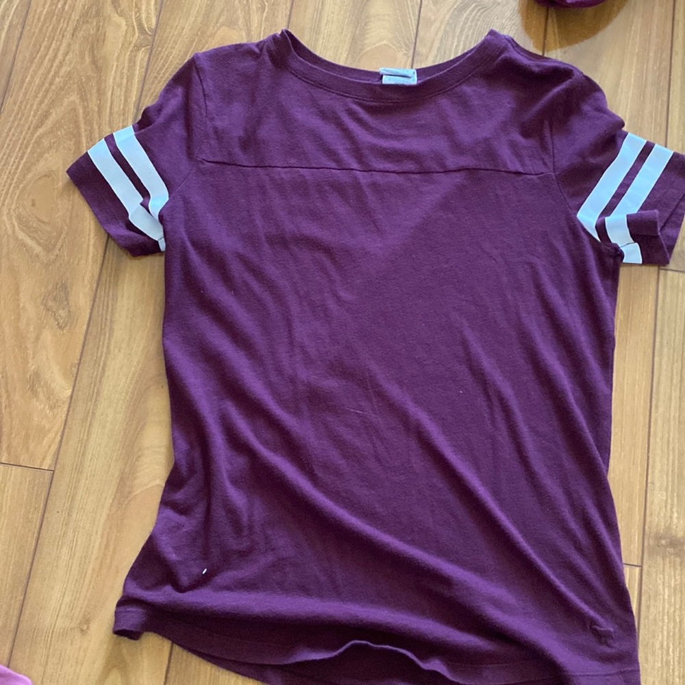 Wine women’s T-shirt, pink Victoria’s Secret extra small